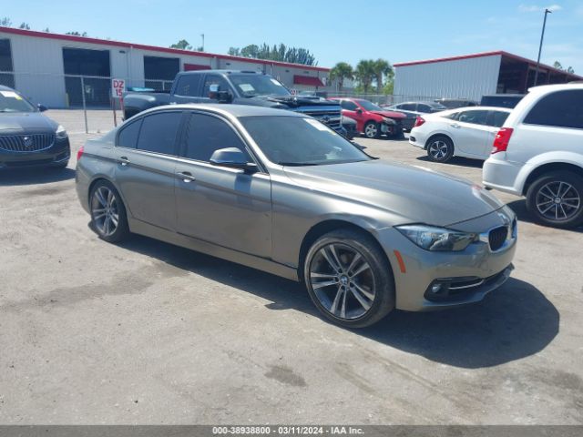 Продаж на аукціоні авто 2016 Bmw 328i, vin: WBA8E9G51GNT84326, номер лоту: 38938800