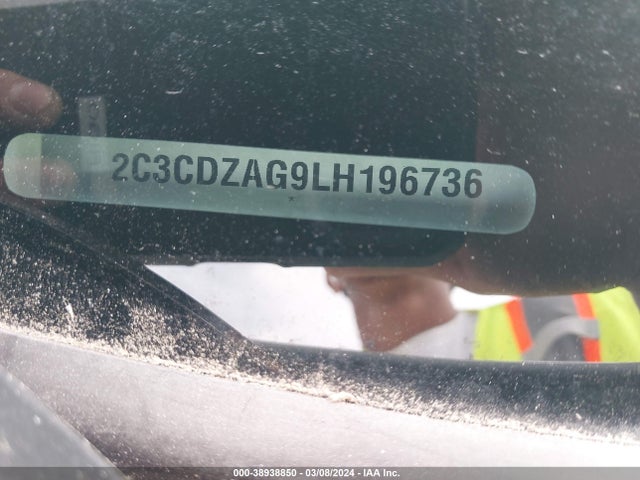 Dodge Challenger Sxt 2020 2C3CDZAG9LH196736 Image 9