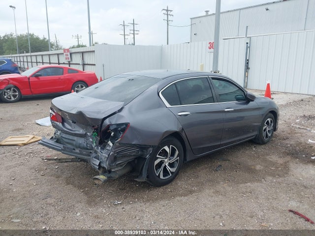 Honda ACCORD LX 2016 1HGCR2F36GA124392 Image 4