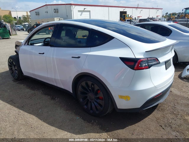 7SAYGDEF6NF467180 Tesla Model Y Performance Dual Motor All-wheel Drive