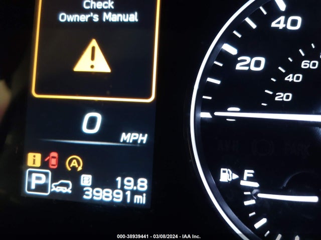2020 Subaru Outback Premium მანქანა იყიდება აუქციონზე, vin: 4S4BTAEC2L3126318, აუქციონის ნომერი: 38939441