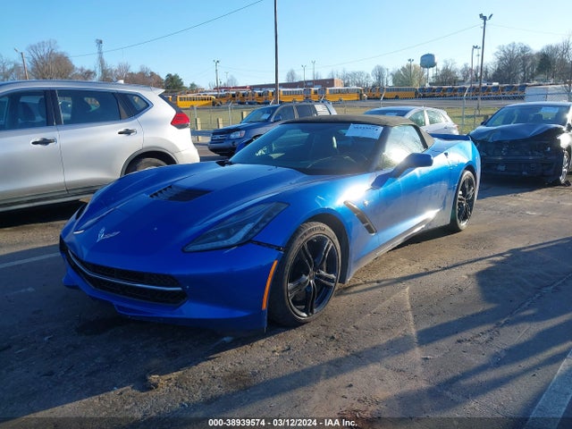 Chevrolet Corvette Stingray Z51 2014 1G1YJ3D74E5116006 Image 2