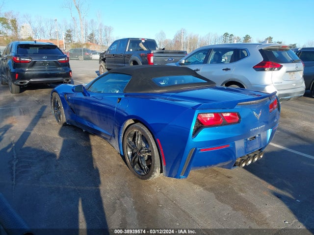 Chevrolet Corvette Stingray Z51 2014 1G1YJ3D74E5116006 Image 3