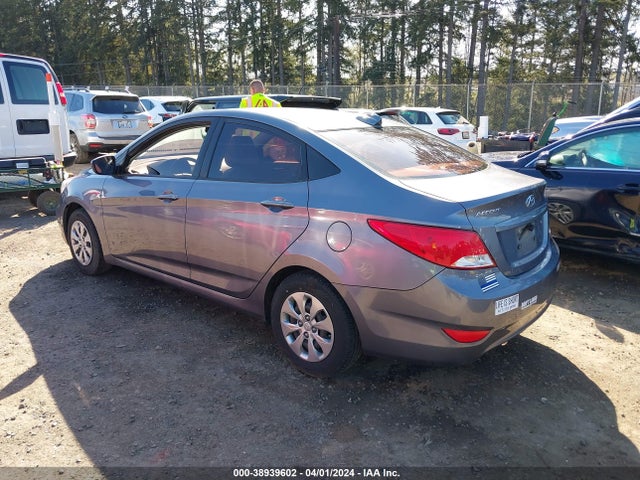 Hyundai ACCENT SE 2016 KMHCT4AE5GU138654 Image 3