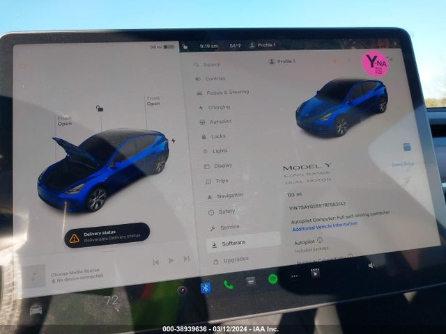 2024 TESLA MODEL Y 7SAYGDEE7RF983142 Photo 6
