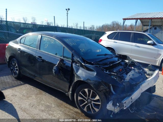 38939710 :رقم المزاد ، 19XFB2F85FE202541 vin ، 2015 Honda Civic Ex مزاد بيع