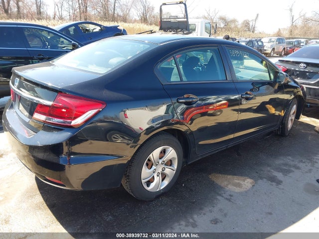Honda Civic Lx 2014 2HGFB2F56EH549869 Image 4