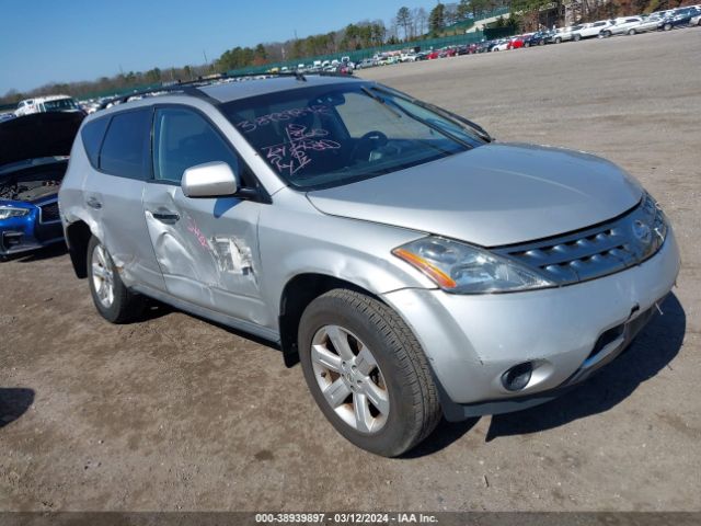 Auction sale of the 2007 Nissan Murano S, vin: JN8AZ08W47W634345, lot number: 38939897