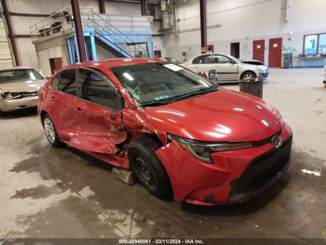 Auction sale of the 2020 Toyota Corolla Le, vin: 5YFEPRAE0LP061567, lot number: 38940061