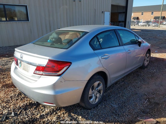 Honda Civic Lx 2014 19XFB2F56EE010159 Image 4