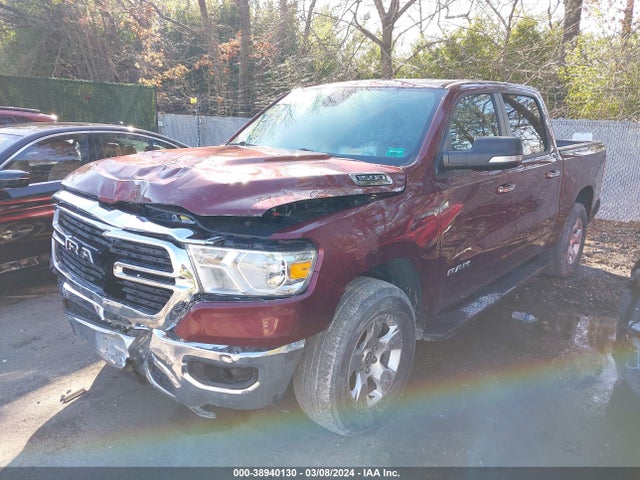 RAM 1500 Big Horn  4x4 5'7 Box 2020 1C6RRFFG2LN110728 Image 2