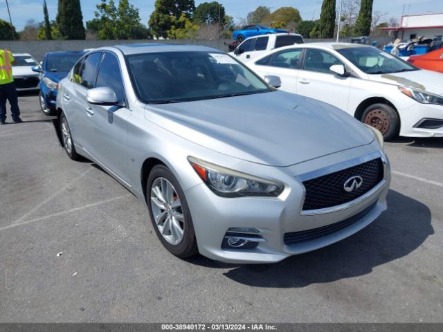 Продаж на аукціоні авто 2014 Infiniti Q50 Premium, vin: JN1BV7AP0EM690642, номер лоту: 38940172