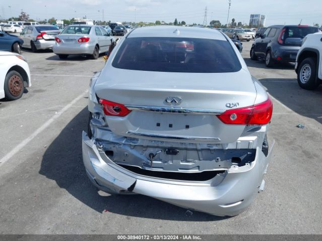 JN1BV7AP0EM690642 Infiniti Q50 Premium