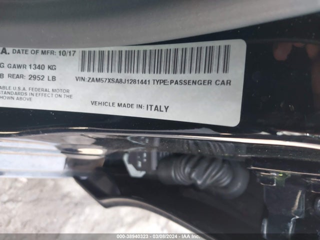 Maserati Ghibli 2018 ZAM57XSA8J1281441 Image 9