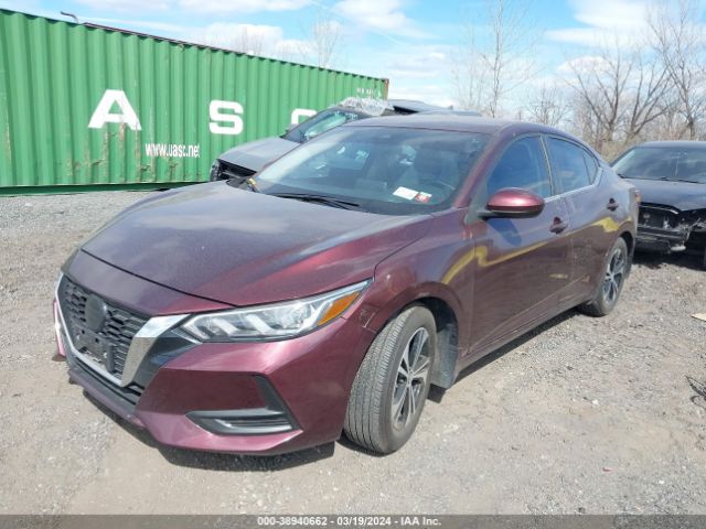 3N1AB8CV8NY210009 Nissan Sentra Sv Xtronic Cvt