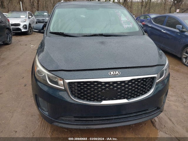 2016 KIA SEDONA LX VIN: KNDMB5C10G6106372