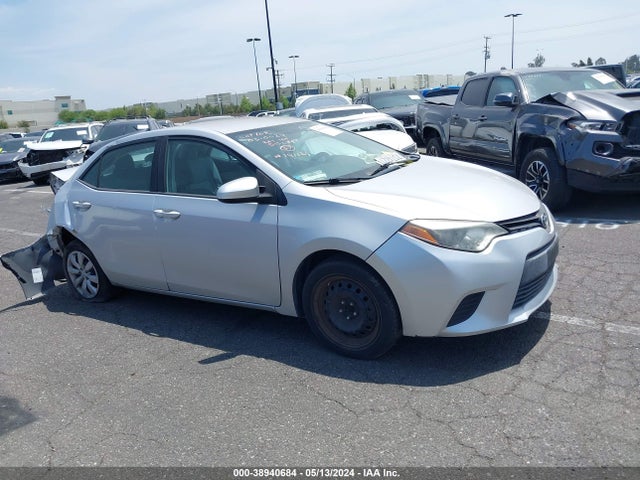 Toyota COROLLA LE 2016 5YFBURHE4GP501717 Image 1