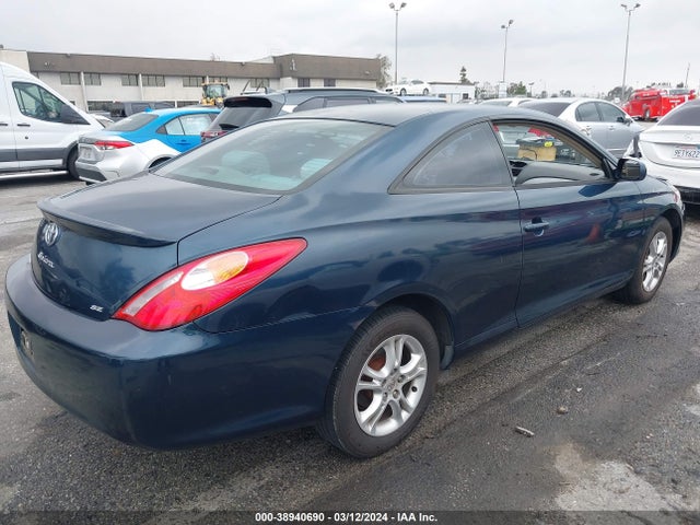 2005 TOYOTA CAMRY SOLARA SE VIN: 4T1CE38P75U989461
