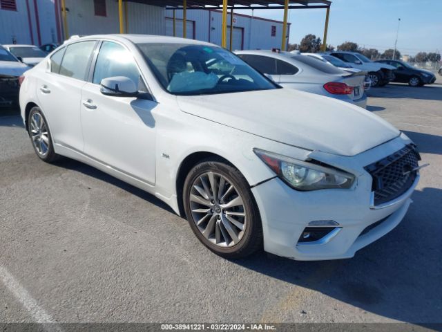 Продажа на аукционе авто 2019 Infiniti Q50 3.0t Luxe, vin: JN1EV7AP9KM512351, номер лота: 38941221