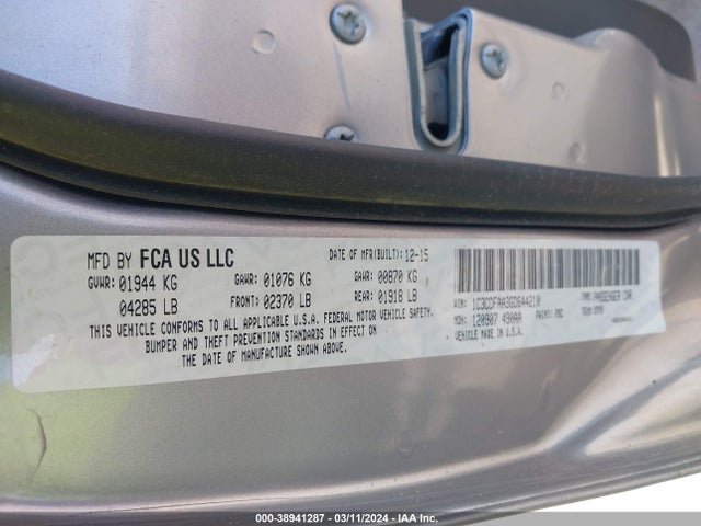 Dodge DART SE 2016 1C3CDFAA3GD644210 Image 9