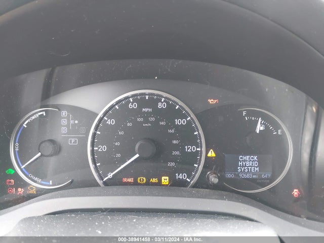 JTHKD5BH5F2224163 Lexus CT 200H
