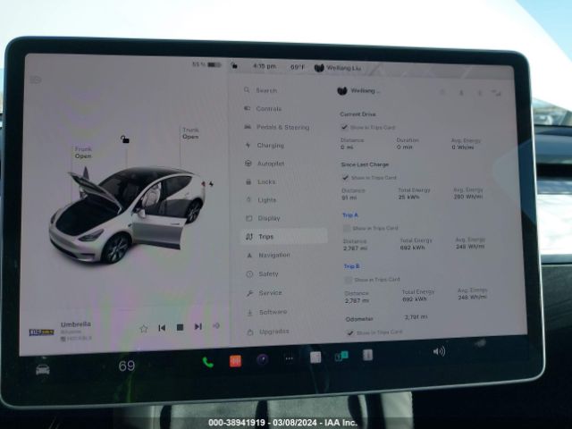 7SAYGDEDXPF977162 Tesla Model Y Rwd