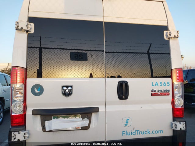 3C6TRVDG1LE133571 RAM Promaster 2500 High Roof 159 Wb