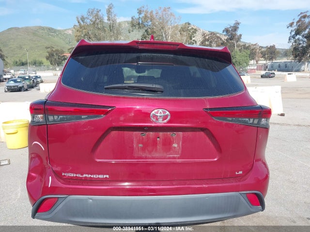 Toyota Highlander Le 2021 5TDZZRAH4MS528200 Image 16