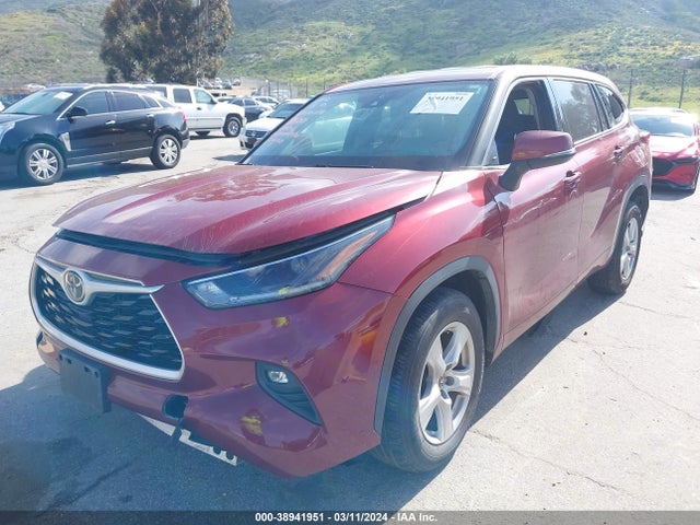 Toyota Highlander Le 2021 5TDZZRAH4MS528200 Image 2