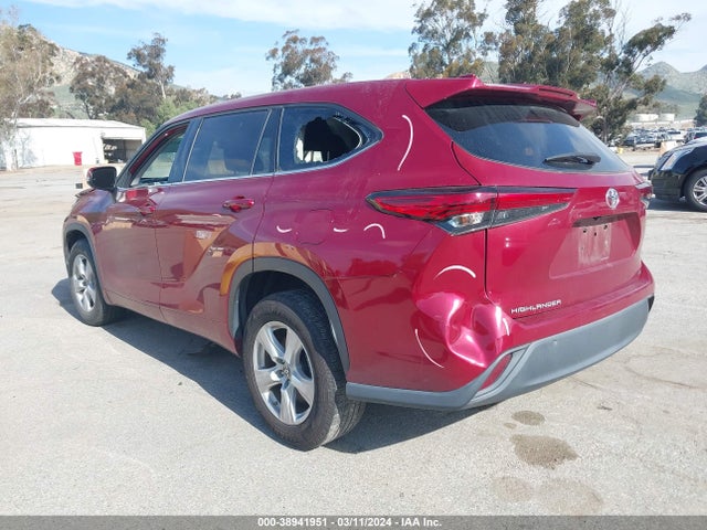 Toyota Highlander Le 2021 5TDZZRAH4MS528200 Image 3