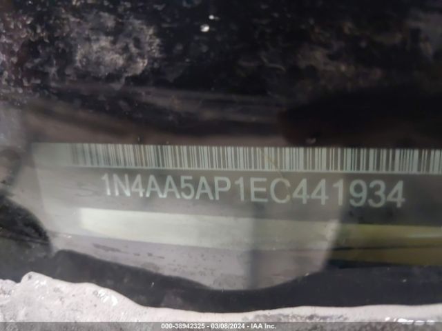 1N4AA5AP1EC441934 Nissan Maxima 3.5 Sv