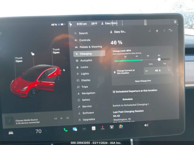 5YJ3E1EB4KF387123 Tesla Model 3 Long Range/performance