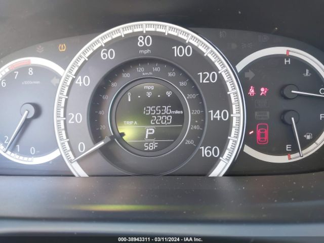 1HGCR2F88FA138529 Honda Accord Ex-l