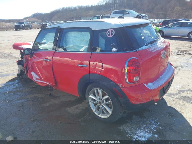 2012 MINI COOPER COUNTRYMAN WMWZB3C59CWM06190 Photo 2