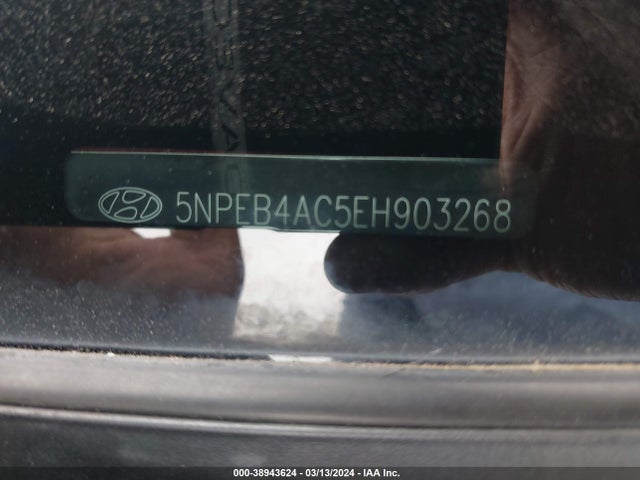 Hyundai SONATA GLS 2014 5NPEB4AC5EH903268 Image 9