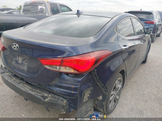 Hyundai Elantra Limited 2014 5NPDH4AE2EH472738 Image 4