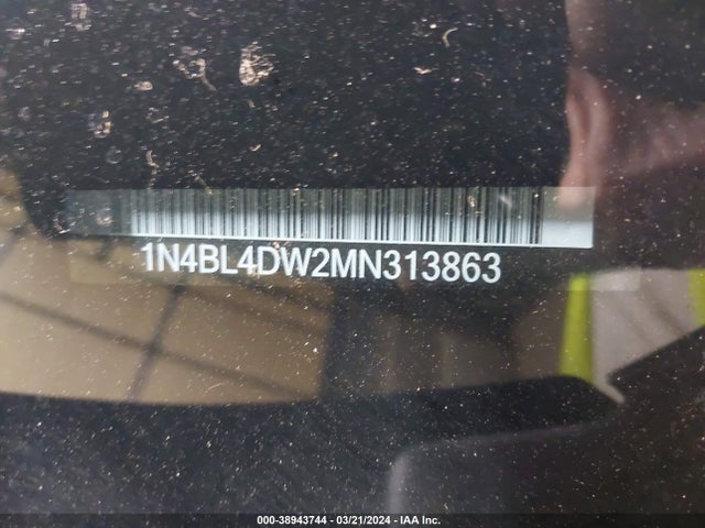Nissan Altima Sv Intelligent Awd 2021 1N4BL4DW2MN313863 Image 17