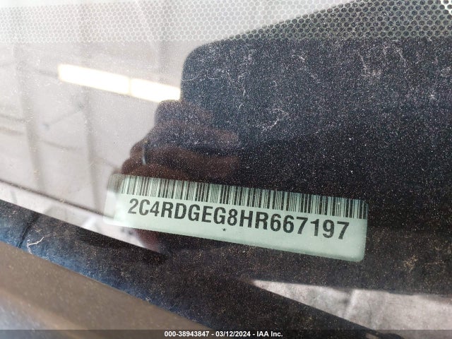 Dodge Grand Caravan Gt 2017 2C4RDGEG8HR667197 Image 9