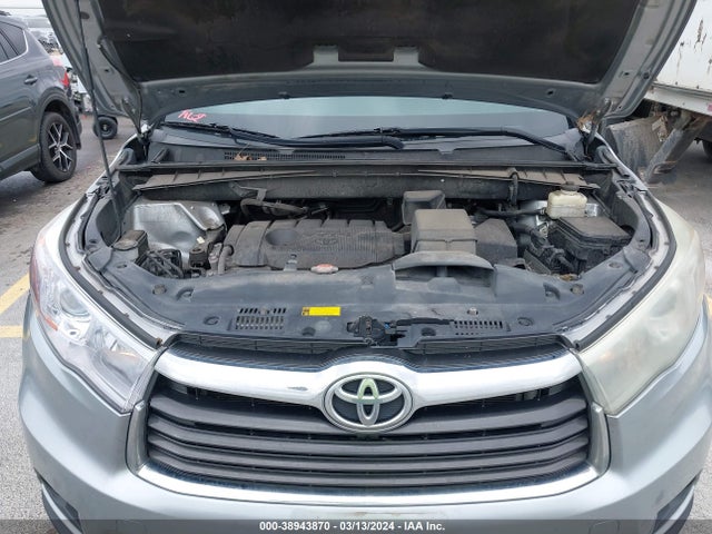 Toyota Highlander Le 2016 5TDZARFH5GS018328 Image 10
