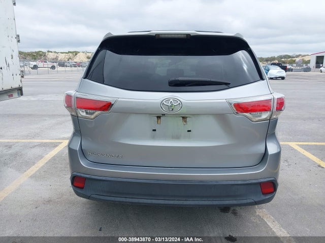 Toyota Highlander Le 2016 5TDZARFH5GS018328 Image 16