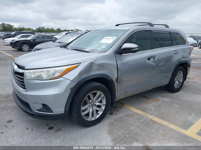 Toyota Highlander Le 2016 5TDZARFH5GS018328 Image 2
