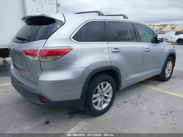 Toyota Highlander Le 2016 5TDZARFH5GS018328 Image 4