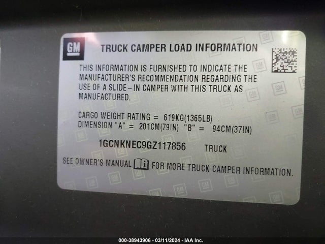 Chevrolet Silverado 1500 Ls 2016 1GCNKNEC9GZ117856 Image 9