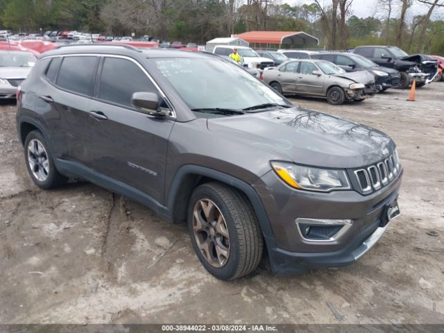 Продажа на аукционе авто 2020 Jeep Compass Limited Fwd, vin: 3C4NJCCB6LT187575, номер лота: 38944022