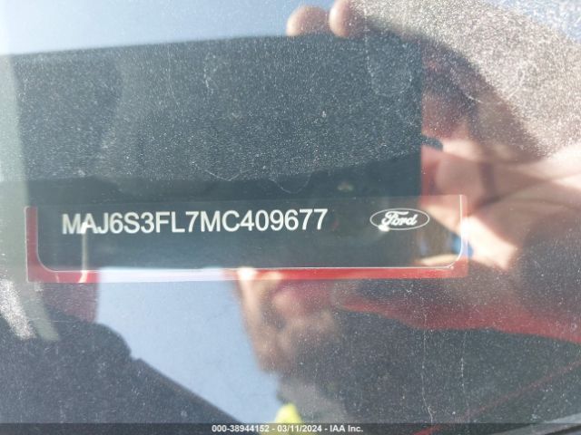 MAJ6S3FL7MC409677 Ford ECOSPORT S