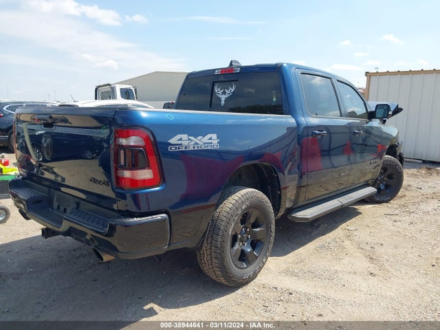 1C6SRFFT0NN346540 RAM 1500 Big Horn  4x4 5'7 Box