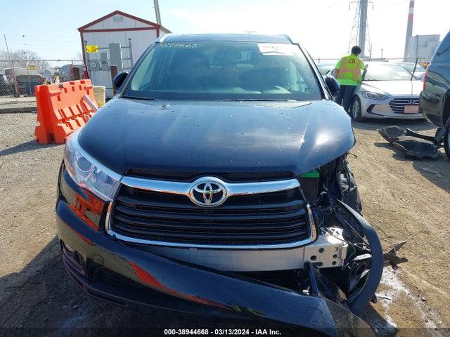 Toyota Highlander Xle V6 2014 5TDJKRFH1ES051897 Image 13