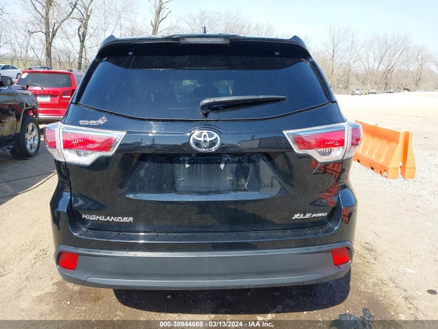 Toyota Highlander Xle V6 2014 5TDJKRFH1ES051897 Image 17