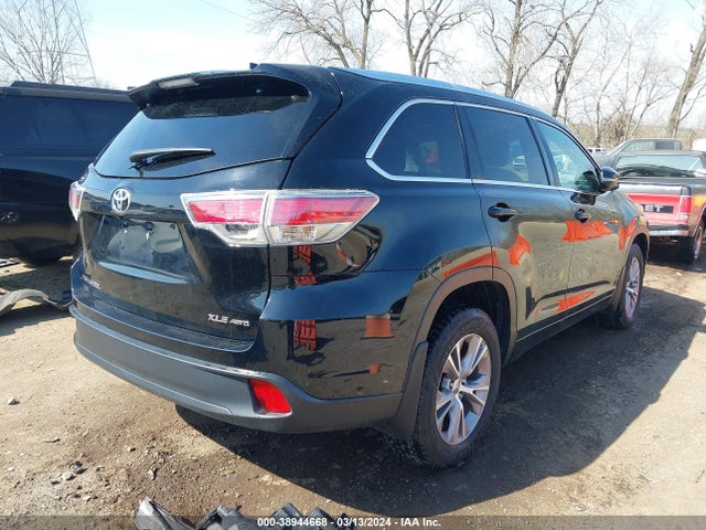 Toyota Highlander Xle V6 2014 5TDJKRFH1ES051897 Image 4