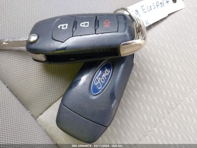 MAJ6S3FL7KC284998 Ford ECOSPORT S